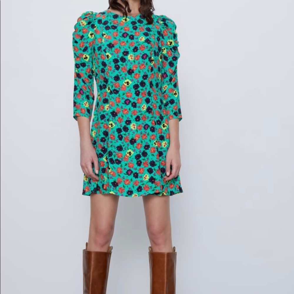 Zara floral dress (Sz: Large)
